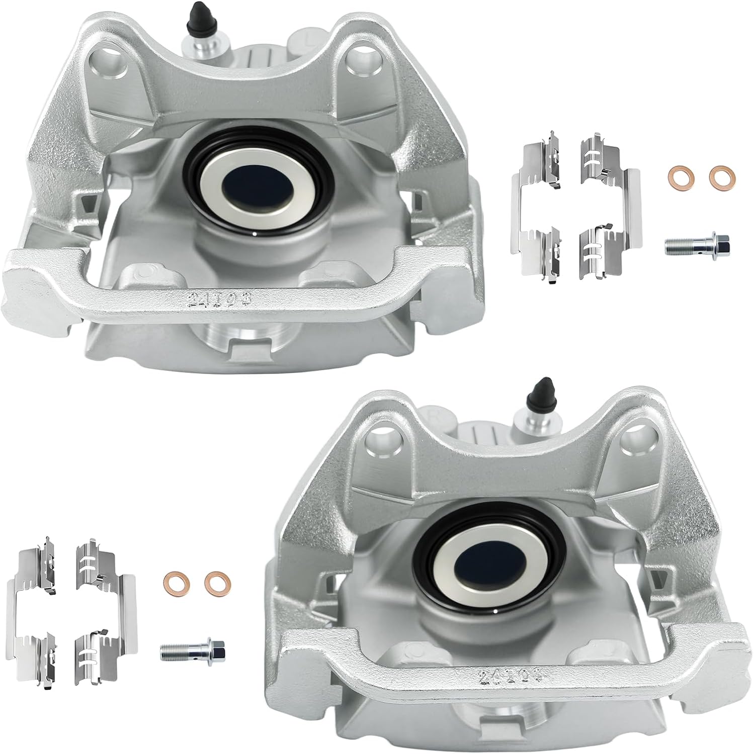 Betthand Rear Disc Brake Calipers 18B5030+18B5031 Replace for 2007-2018 Chevy Silverado 1500, 2007-2020 Tahoe, 2007-2014 Suburban 1500, 2007-2018 GMC Sierra 1500, 2007-2019 Yukon, 2015-2019 Yukon XL