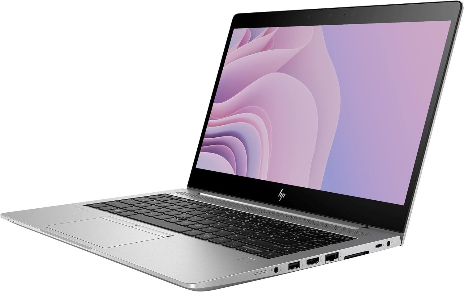 HP EliteBook 840 G6 14'' Laptop, Intel i7 8665U 1.9GHz, 16GB DDR4 RAM, 512GB NVMe M.2 SSD, 1080p Full HD, USB C Thunderbolt 3, Webcam, Windows 11 Pro, Silver (Renewed)