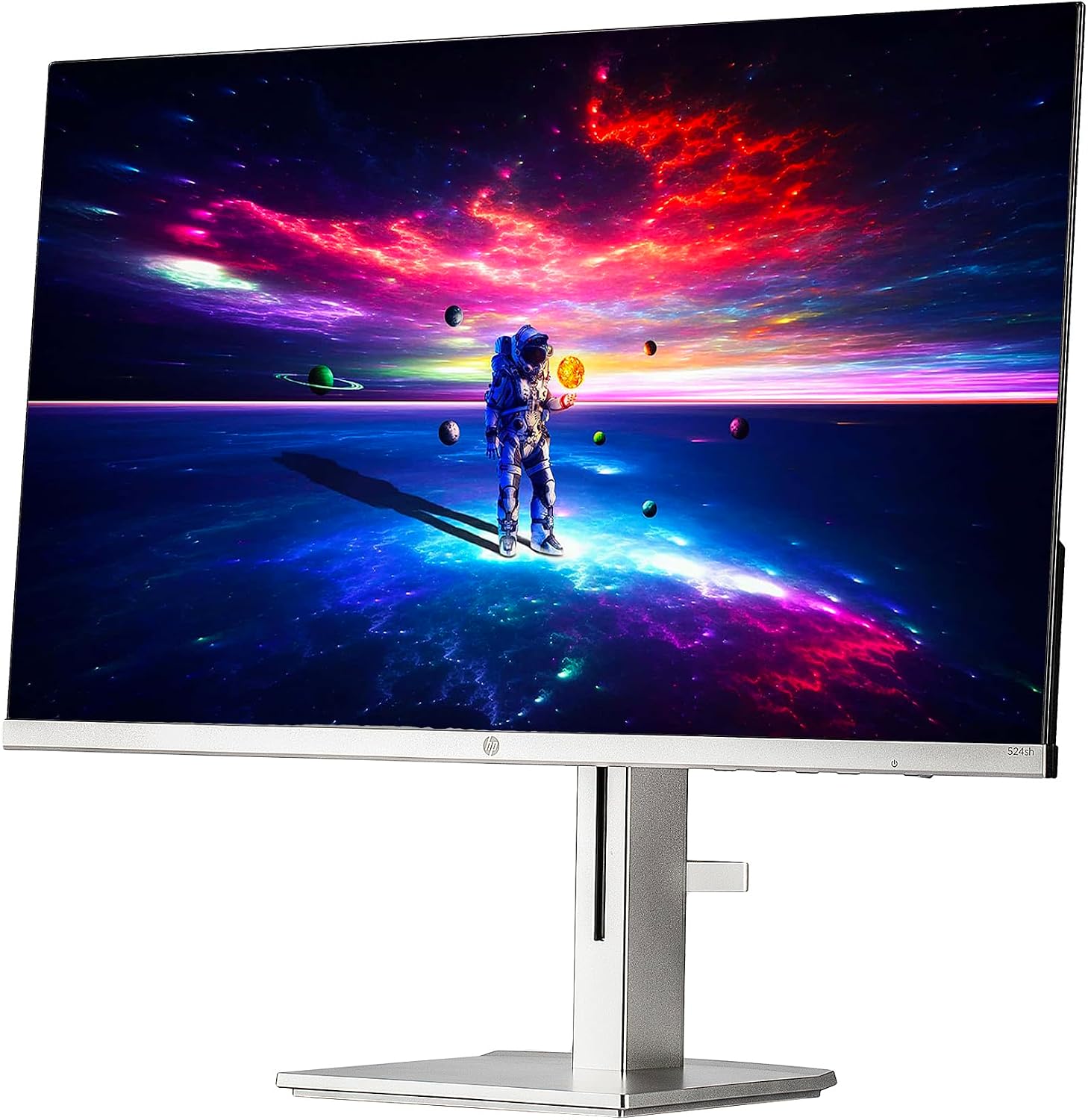 HP Series 5 524SH 23.8' Full HD (1920×1080) Monitor (2-Pack) | IPS Display, 100Hz, Slim Bezel, Eye Comfort Tech, Height Adjustable Stand & HDMI, Replaces M24H(94C19AA#ABA) + 2x Screen Protector + More
