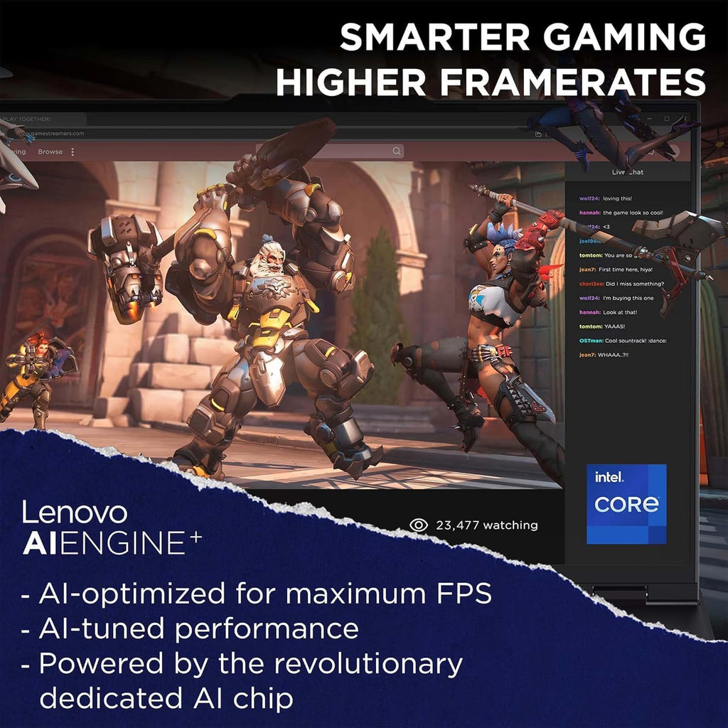 Lenovo Legion Pro 5i Gaming Laptop - 16' WQXGA 240Hz Display - Intel 24-Core i9-14900HX, GeForce RTX 4070 - RGB Backlit KB, w/Win 11 Pro, Office Lifetime & External DVD Drive(32GB DDR5 | 2TB SSD)
