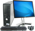 Optiplex GX780 Small Form Factor - 400GB HDD, 4GB Ram, DVD-Rom, 17in LCD Monitor, Windows XP Professional (Renewed)