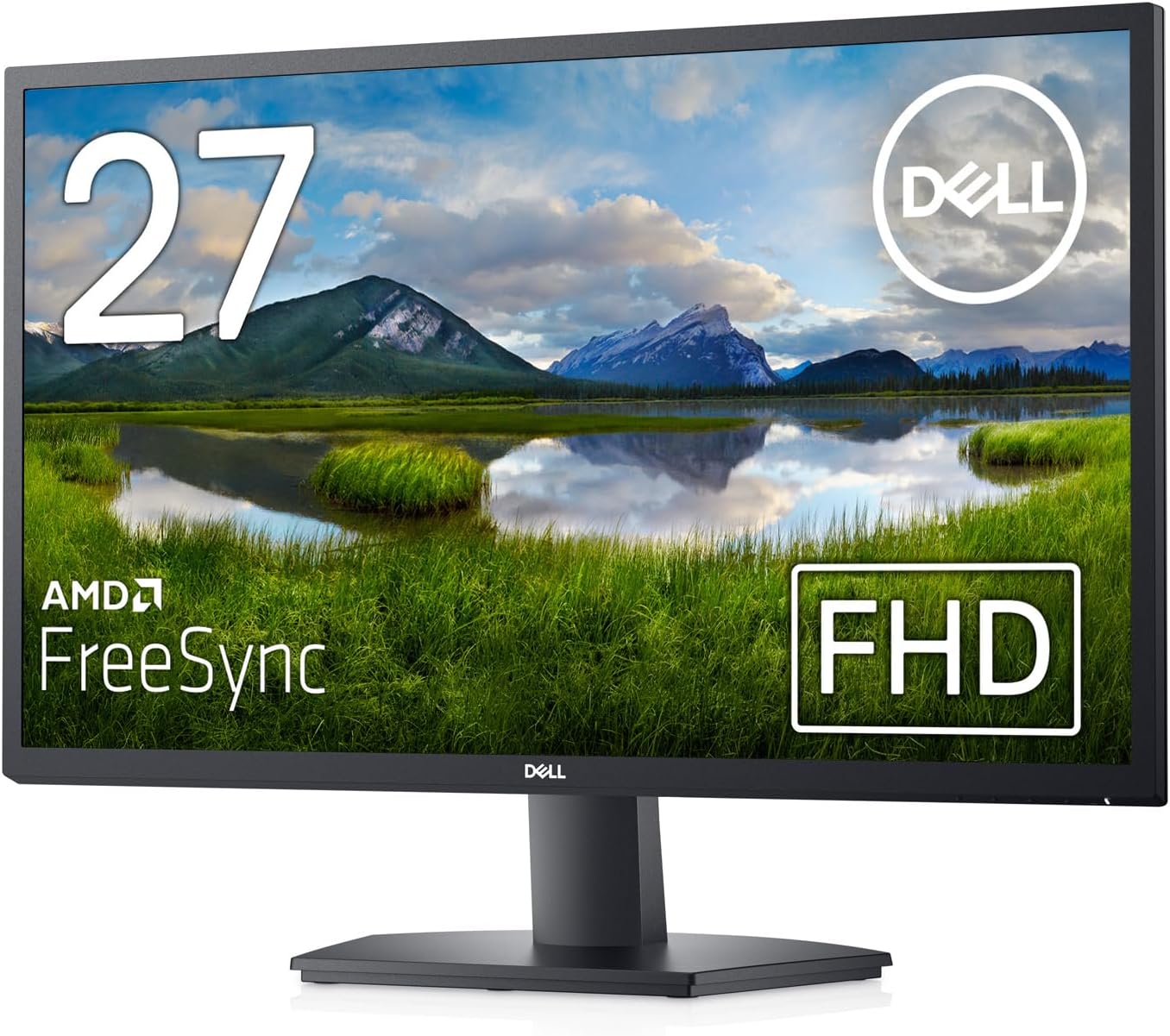 Dell Monitor 27' SE2722H (3 Years Replacement Warranty/CIE1931 72%, CIE1976 84% / AMD FreeSync™ / Full HD / Matte / HDMI, VGA)