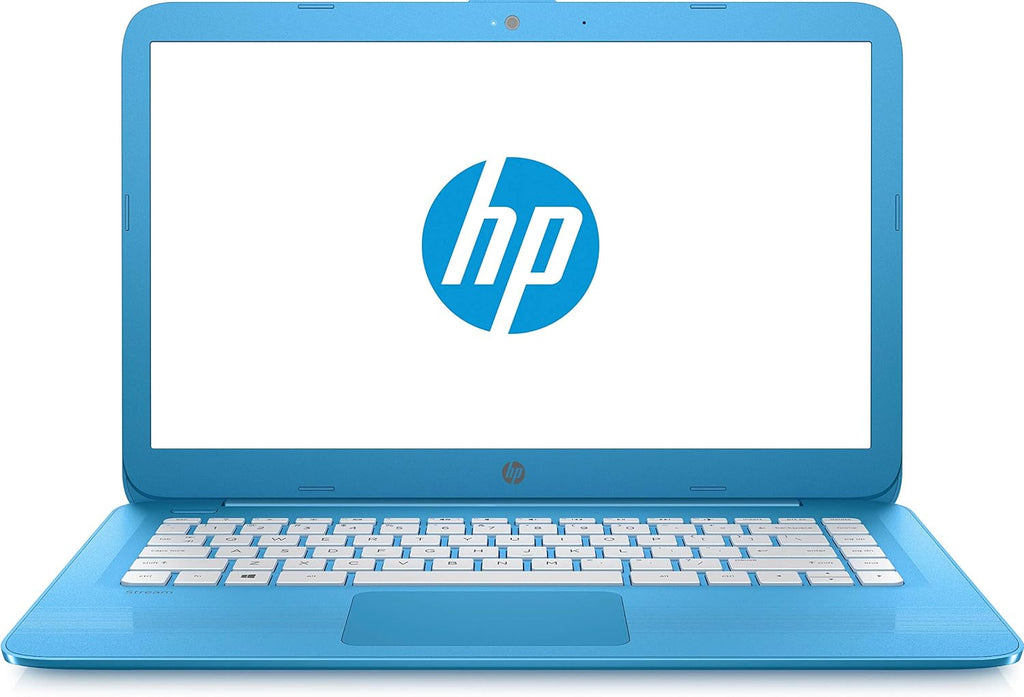 HP Stream 14-cb011wm, 14' HD Display, Intel N3060, 4GB RAM, 32GB SSD, Windows 10 Home S Mode, Blue