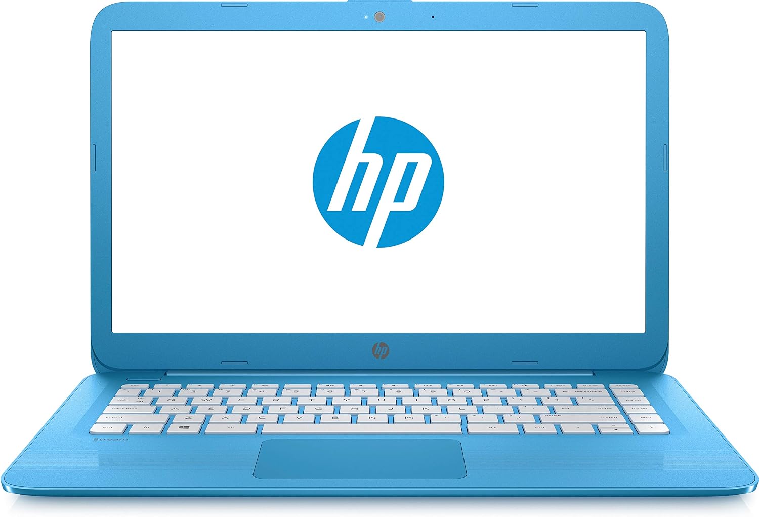 HP Stream 14-cb011wm, 14' HD Display, Intel N3060, 4GB RAM, 32GB SSD, Windows 10 Home S Mode, Blue