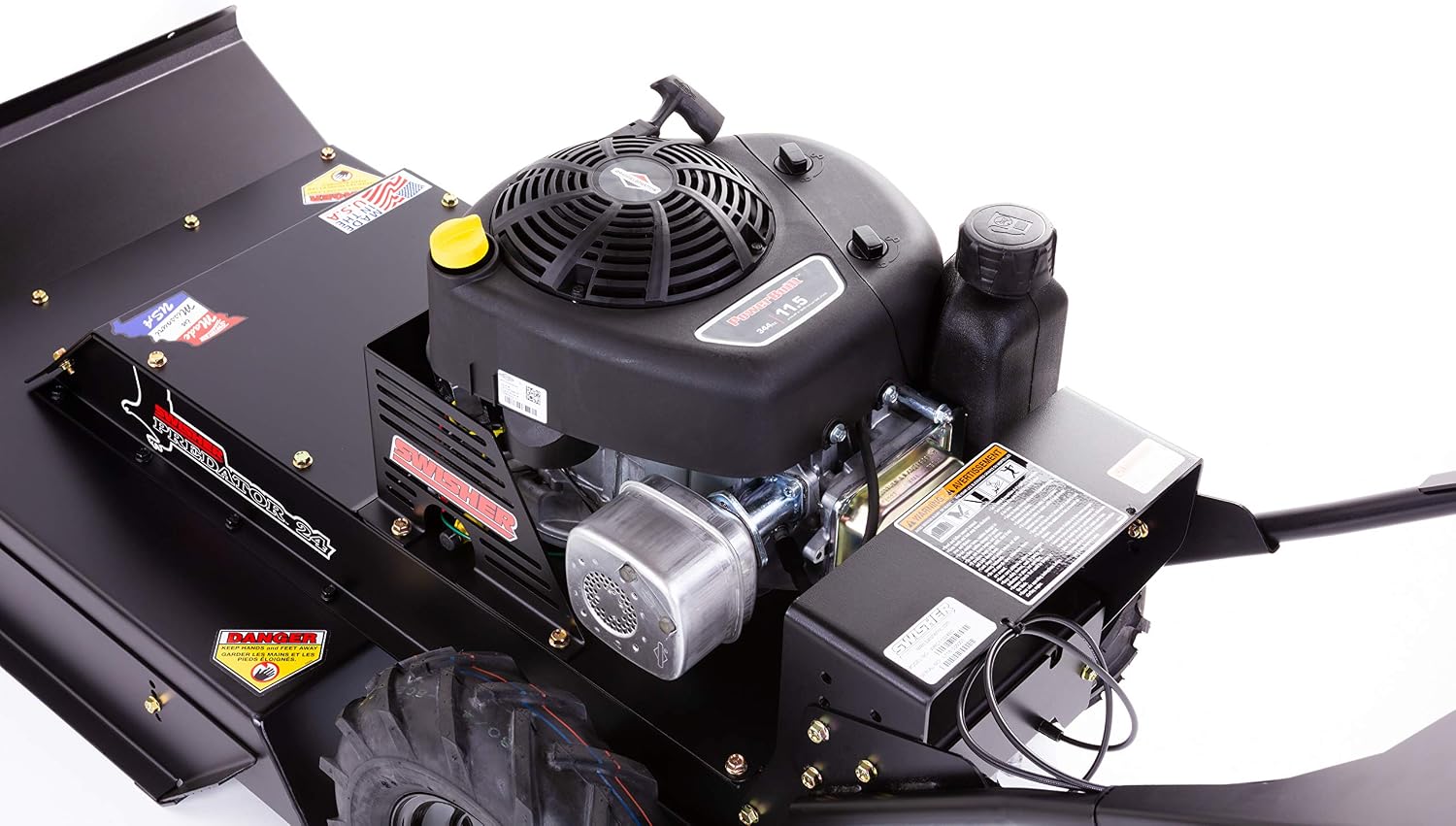 WRC11524BS- Swisher Predator 11.5 HP 24 in. Walk Behind Rough Cut Mower