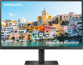 SAMSUNG S40A Series 24-Inch FHD 1080p Computer Monitor, 75Hz, IPS Panel, HDMI, DisplayPort, USB-C, Height Adjustable Stand, 3 Yr WRNTY (LS24A400UJNXZA),Black