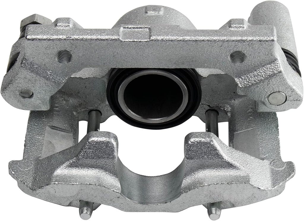 TRQ Rear Brake Pad and Rotor Set Ceramic Solid Rotors Calipers Compatible with 2010-2013 Lexus IS250