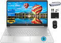 HP 2024 15.6' FHD Thin Light Business Laptop, 6-Core Intel i3-1215U (Beat i5-1135G7), 16GB RAM, 1TB SSD, UHD Graphics, Fingerprint Reader, HD Webcam, Wi-Fi 5, Win 11 Pro +MarxsolAccessory