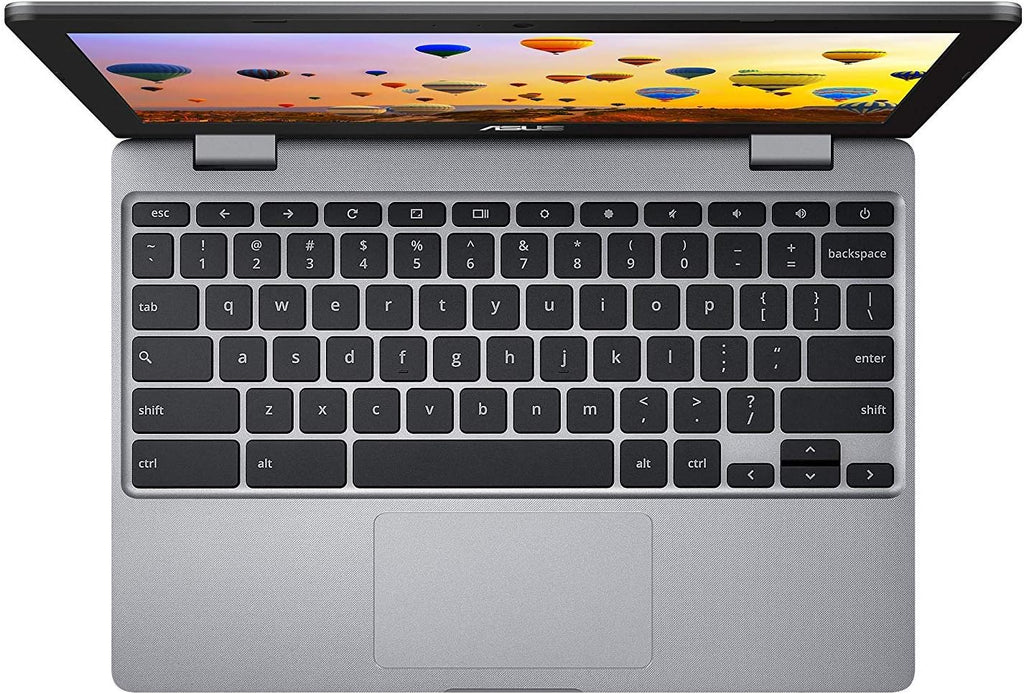 ASUS Chromebook C223 11.6' HD Chromebook Laptop, Intel Dual-Core Celeron N3350 Processor (up to 2.4GHz), 4GB RAM, 32GB eMMC Storage, Premium Design, Grey, C223NA-DH02
