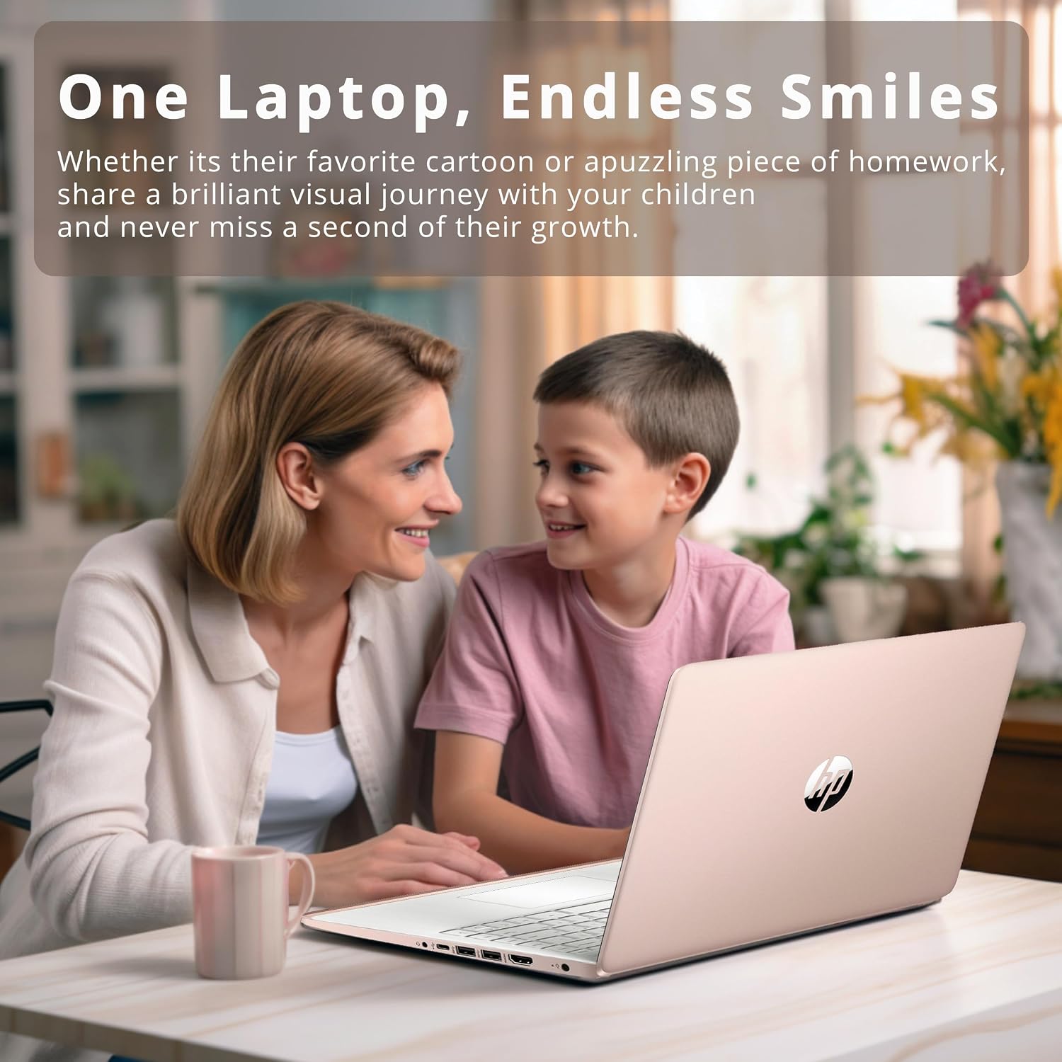 HP 2022 Stream 14' HD BrightView Laptop, Intel Celeron N4120, 4GB RAM, 64GB SSD, Intel HD Graphics, 720p Webcam, 1 Year Office 365, Gold, Win 11, 32GB Snowbell USB Card