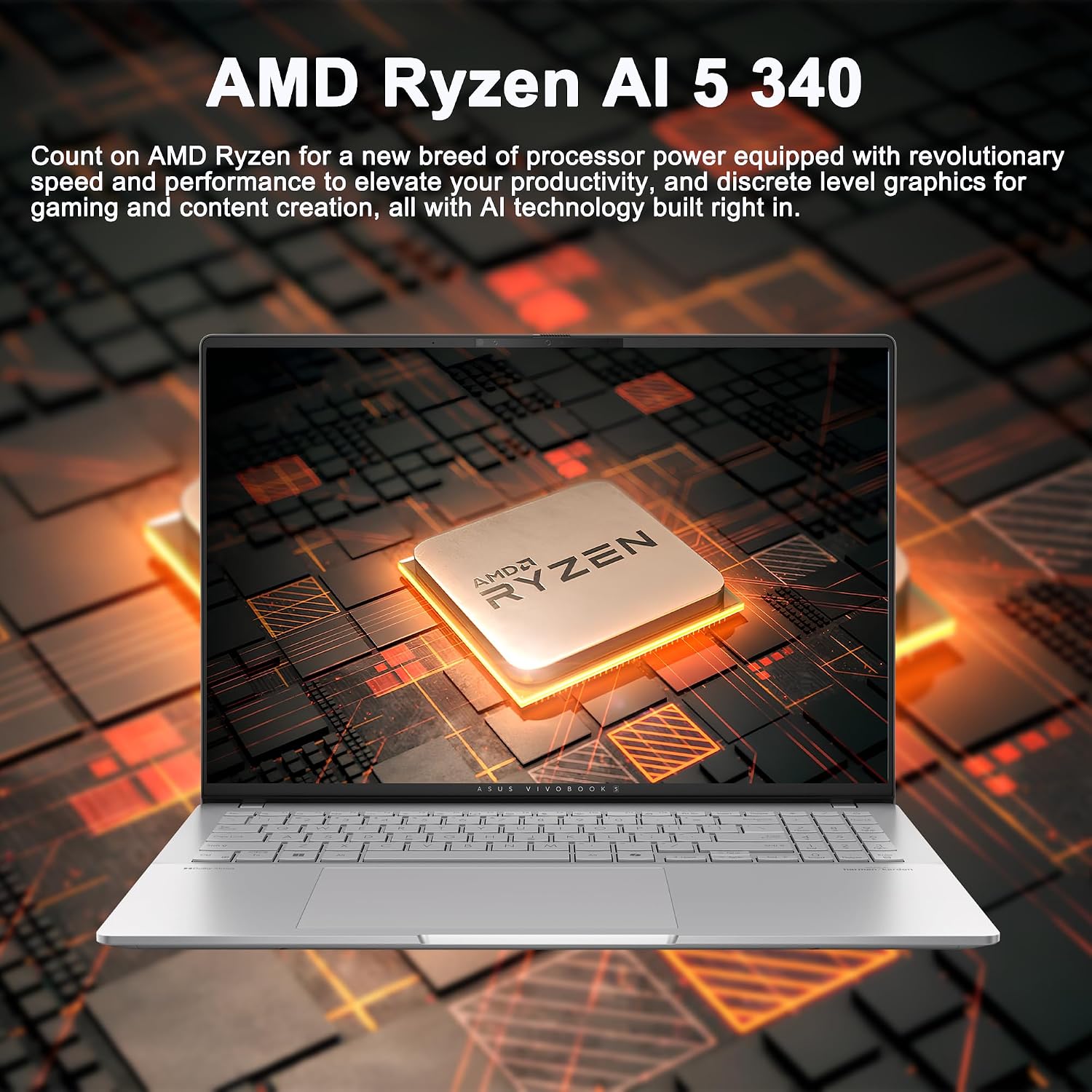 HP OmniBook X Flip 2-in-1 Laptop 14' WUXGA IPS Touch (400nits) AMD 6-core Ryzen AI 5 340 (Up to 50 Tops) 16GB RAM 512GB SSD for Creator Designer Business Professional Win11 ICP Hub