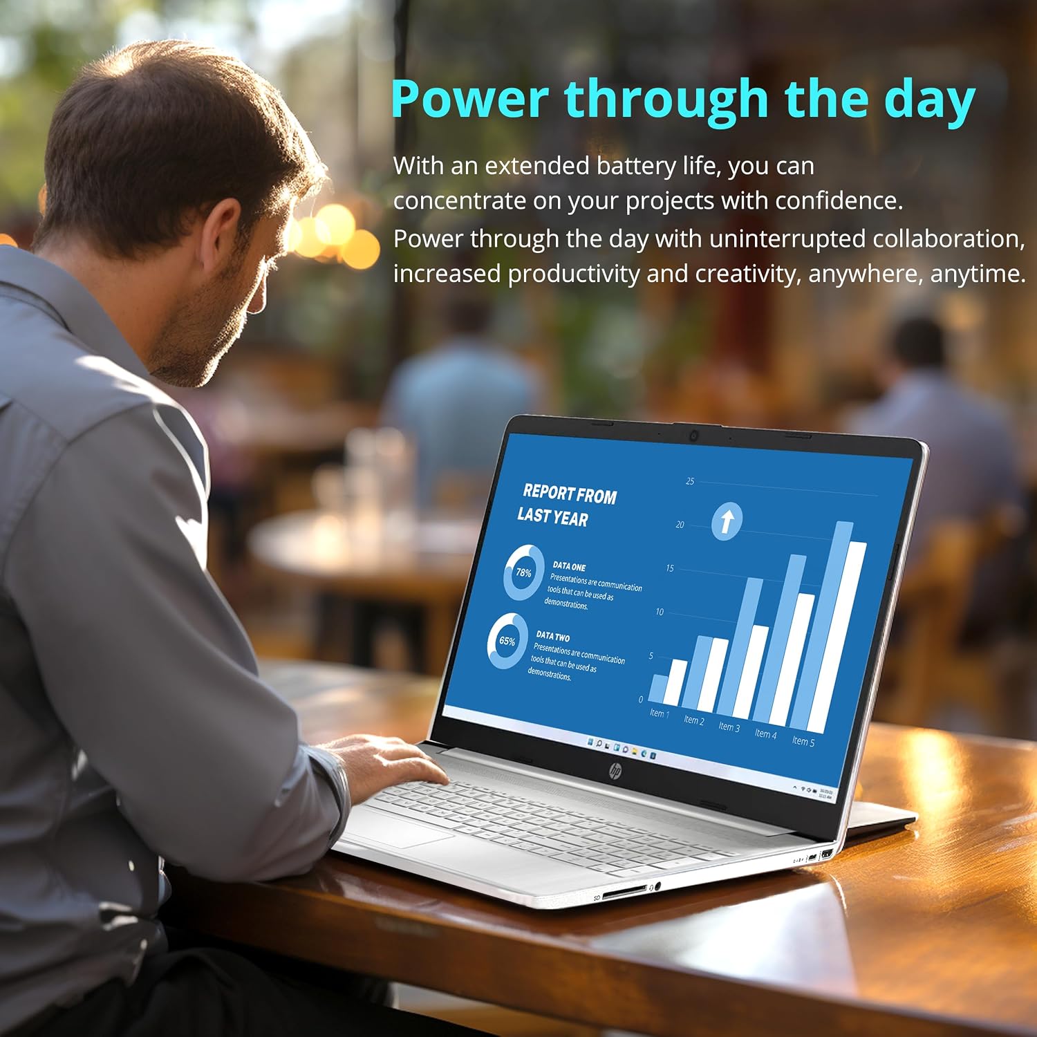 HP 15.6' FHD Laptop for Business & Students, Intel i5-1135G7, 16GB DDR4 RAM, 1TB PCIe SSD, Intel Iris Xe Graphics, Wi-Fi 6, Number Pad, Webcam, Win 11 Pro, Silver, 32GB USB Card