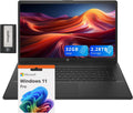 HP 17.3' HD+ BrightView Laptop, Intel i7-1255U, 32GB RAM, 2.28TB Storage (2TB SSD+288GB Docking Station Set), ‎Intel Iris Xe Graphics, Full-Size Keyboard, HD Camera, Wi-Fi, Windows 11 Pro, Black