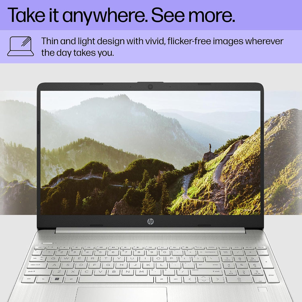 HP 2024 15.6' FHD Thin Light Business Laptop, 6-Core Intel i3-1215U (Beat i5-1135G7), 16GB RAM, 1TB SSD, UHD Graphics, Fingerprint Reader, HD Webcam, Wi-Fi 5, Win 11 Pro +MarxsolAccessory