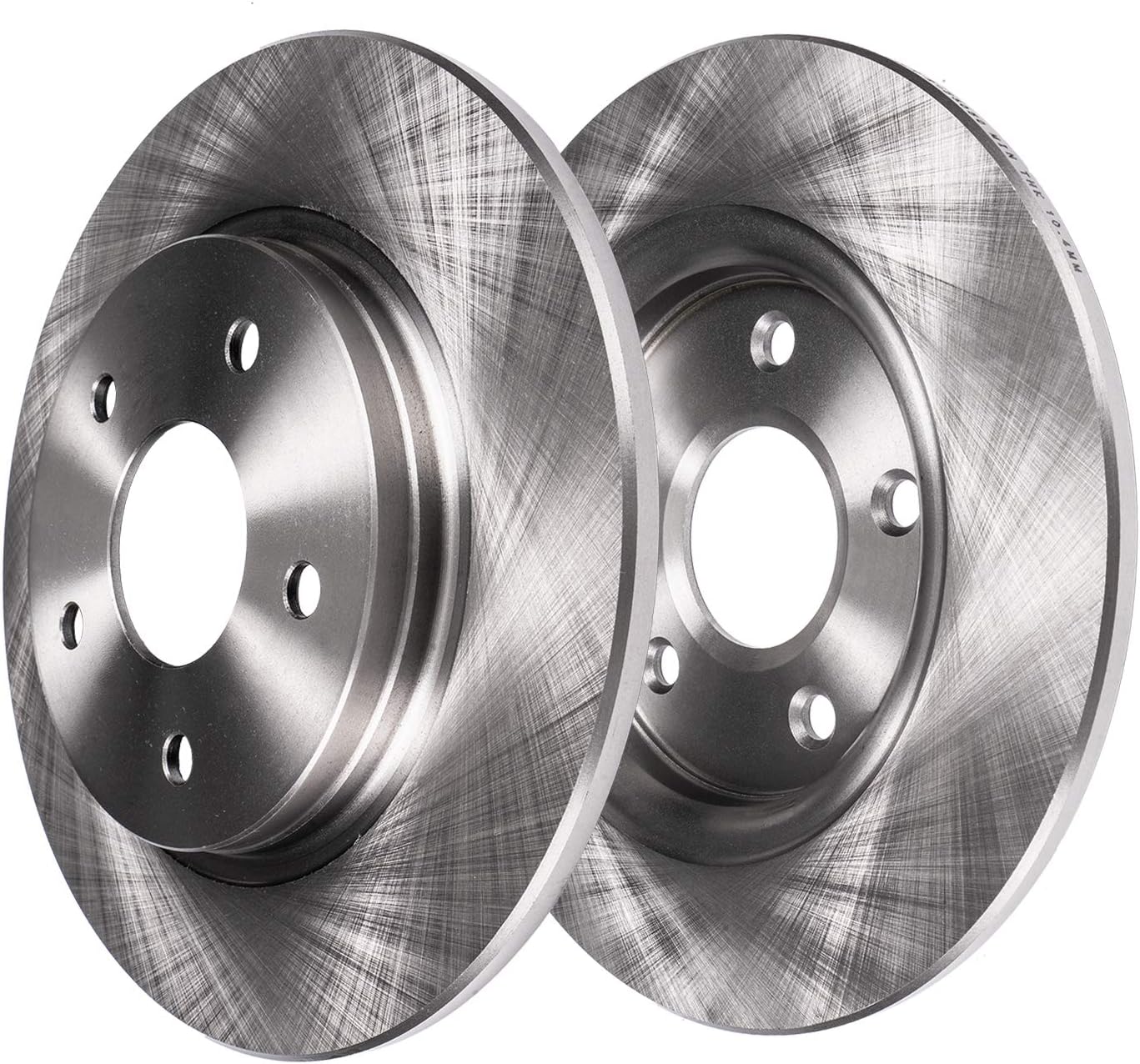 Detroit Axle - Front Rear Brake Rotors for 2001-2005 Chrysler Sebring Dodge Stratus 2000-2005 Mitsubishi Eclipse, Disc Brake Rotors Replacement: 10.87' inch Front and 10.31' inch Rear Rotors