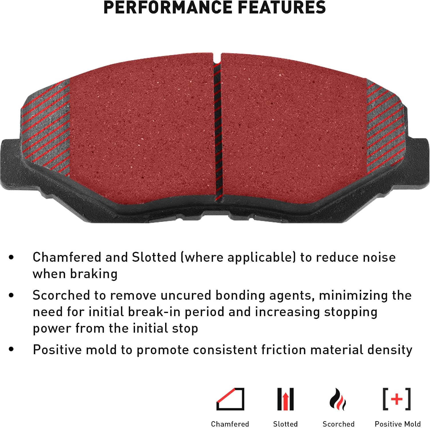 Dynamic Friction Company Front Brakes and Rotors| Automotive Replacement Brake Kits| Front 5000 Advanced Brake Pads and Rotors Kit| Fits 2011-2019 Ford Fiesta, 2016-2017 Ford Figo
