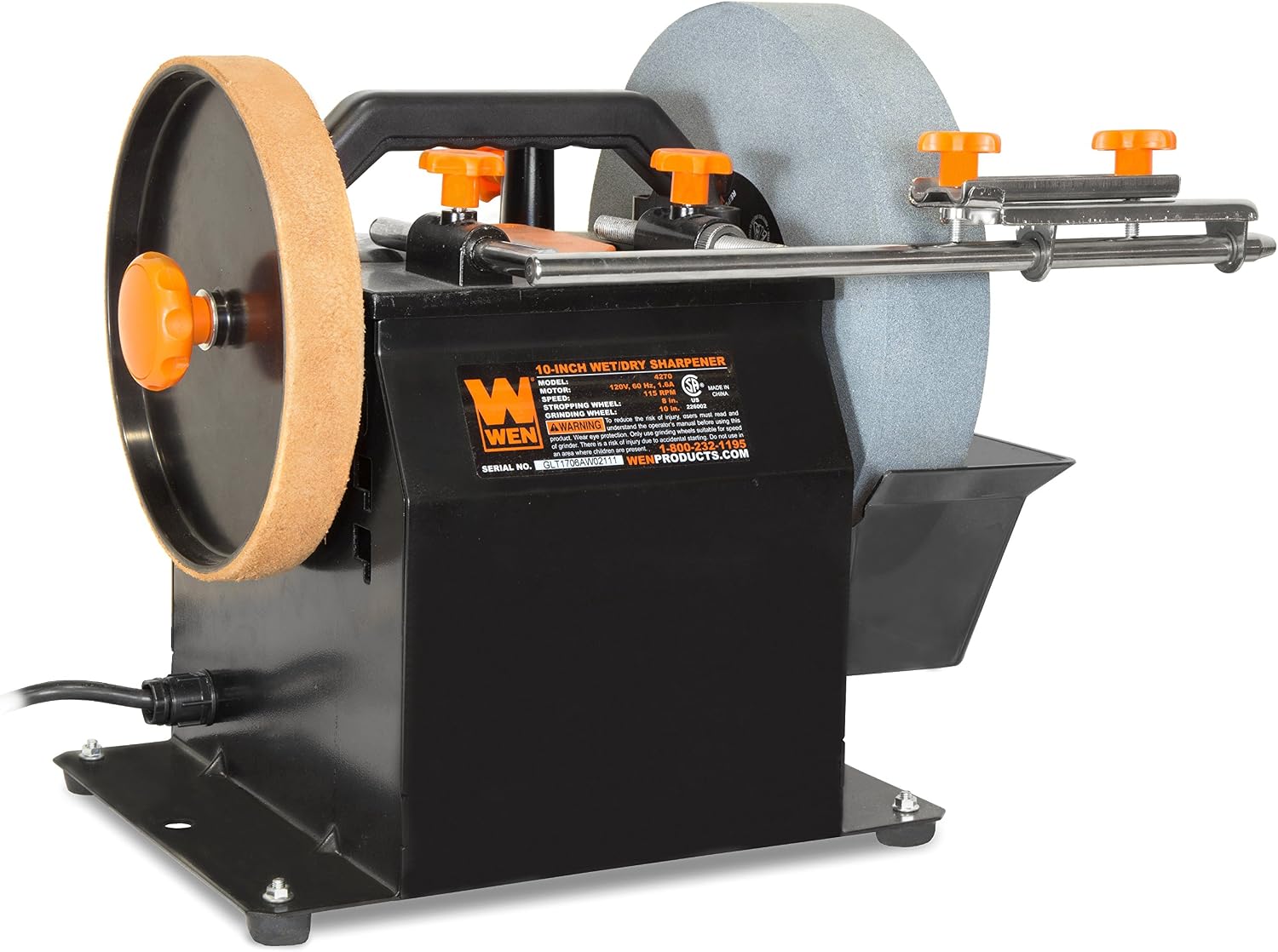 WEN BG4270T 10-Inch Two-Direction Water Cooled Wet/Dry Sharpening System
