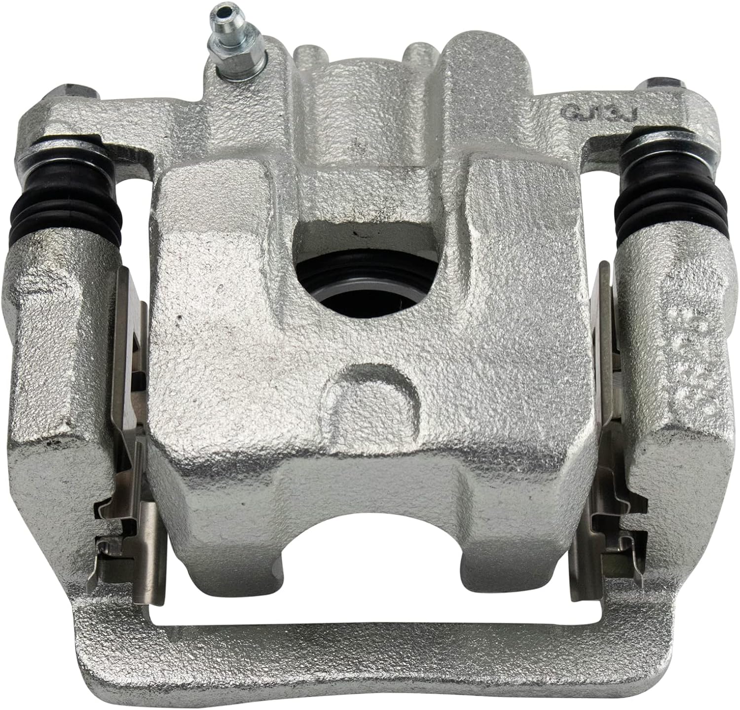 TRQ Rear Performance Brake Pad, Caliper, & Rotor Kit, with Chemical Kit Semi-Metallic Premium G-Coated Compatible with 2001-2006 Acura MDX 2003-2008 Honda Pilot