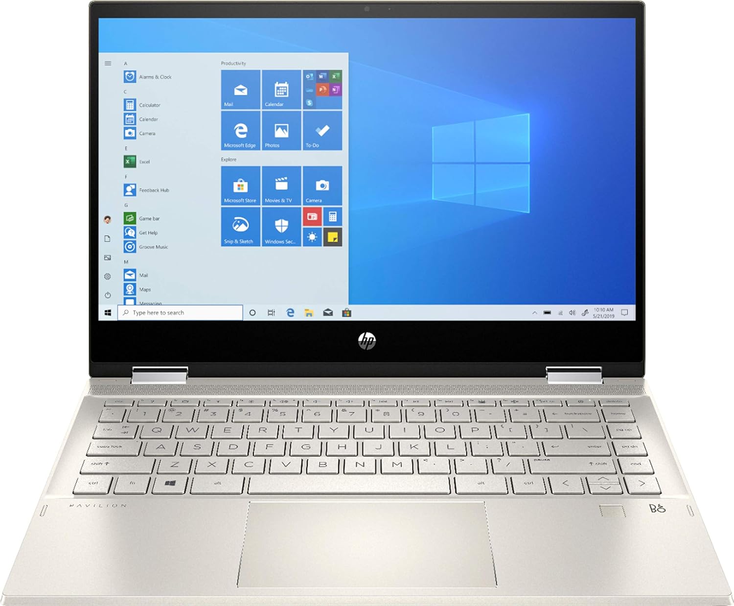 HP 2020 Pavilion x360 14' FHD WLED Touchscreen 2-in-1 Convertible Laptop, Intel Core i5-1035G1 up to 3.6GHz, 8GB DDR4, 256GB SSD, 802.11ac, Bluetooth, Webcam, HDMI, Fingerprint Reader, Windows 10