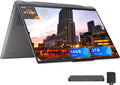 Lenovo Yoga 7 2-in-1 16' 2K Touchscreen Laptop, AMD Ryzen 7 8840HS, 16GB LPDDR5X, 2TB Storage (1TB SSD+1TB Docking Station Set), Backlit Keyboard, Fingerprint, Copilot, FHD Webcam, Win 11, Grey