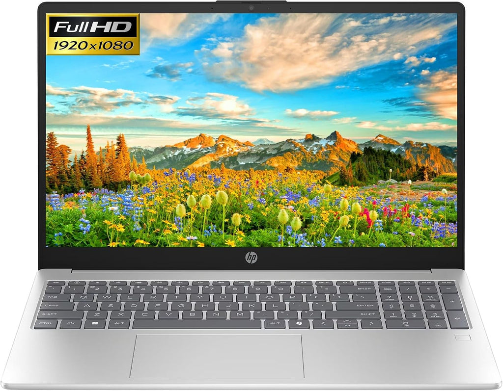 HP 15 Slim High Performance Laptop in Silver Intel 10-core i7-1355u 16GB RAM 1TB SSD 15.6in Full HD HDMI W11 (15-FD01 - Renewed)