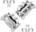 Front Brake Caliper Kit Right + Left Assembly w/Bracket 18B4918 18B4919 Compatible for Chevy Silverado Suburban Avalanche Tahoe Escalade Yukon 2005-2008 (Set of 2)