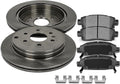 SCITOO - Brake Kits For Enclave 2008-2017,For Traverse 2009-2017,For Acadia 2007-2016,For Acadia Limited 2017,For Outlook 2007-2010 Rear Disc Brake Rotors and Ceramic Brakes Pads: 55151;D883