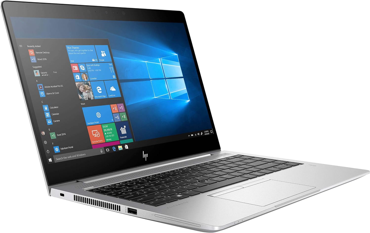 HP Elitebook 840 G6 Laptop, Intel Core i7-8565U (1.8GHz, 4 Core), 16 GB RAM, 256 GB SSD, 1920 x 1080p, Windows 11 Professional, (Renewed)