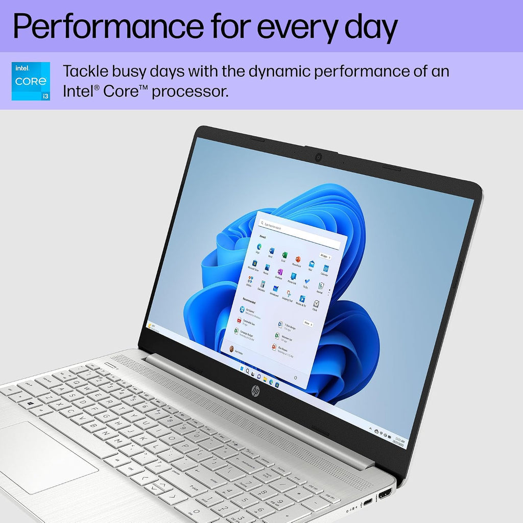 HP 2024 15.6' FHD Thin Light Business Laptop, 6-Core Intel i3-1215U (Beat i5-1135G7), 16GB RAM, 1TB SSD, UHD Graphics, Fingerprint Reader, HD Webcam, Wi-Fi 5, Win 11 Pro +MarxsolAccessory