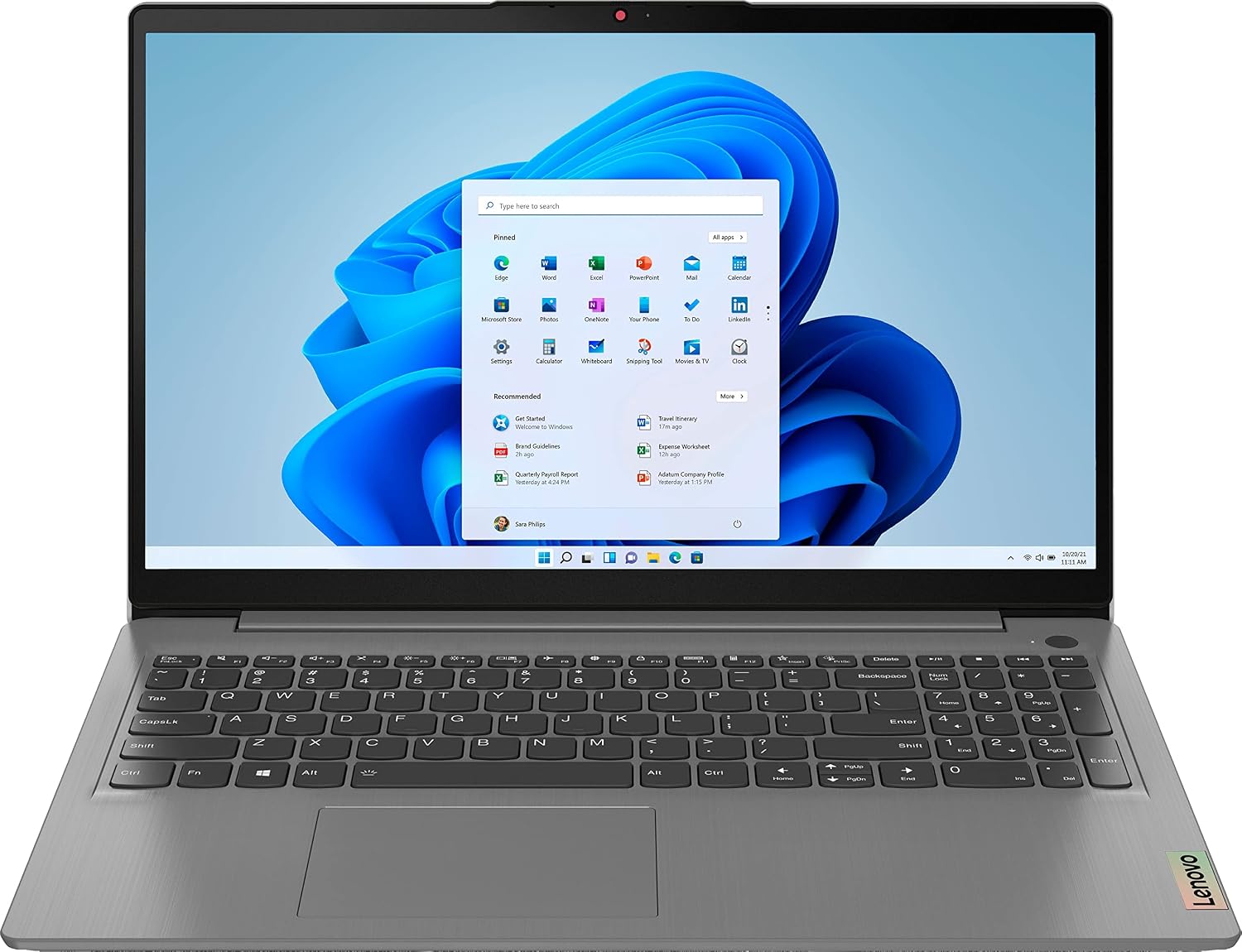 Lenovo Ideapad 3 15.6' Touch Screen Laptop - Intel Core i5-12GB Memory - 256GB SSD - Arctic Grey
