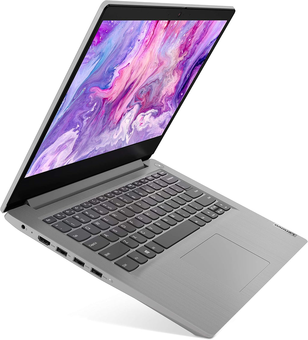 Lenovo IdeaPad 3i 14' FHD Slim and Light Laptop, Intel Core i5-10210U Processor, 8GB RAM, 512GB SSD, HDMI, Webcam, Wi-Fi, Bluetooth 5.0, Card Reader, Windows 11, Platinum Gray, 2-Week IFT Support