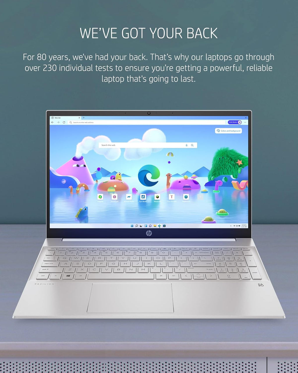 HP Pavilion 15 Laptop, 11th Gen Intel Core i7-1165G7 Processor, 16 GB RAM, 512 GB SSD Storage, Full HD IPS Micro-Edge Display, Windows 11 Pro, Compact Design, Long Battery Life (15-eg0025nr, 2021)