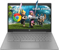HP Chromebook 14' HD Laptop for Business & Students, Intel Celeron N4120, 4GB LPDDR4, 64GB eMMC, Intel UHD Graphics, Webcam, Long Battery Life, Chrome OS, Modern Gray (Renewed)