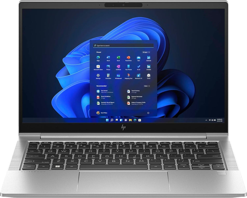 HP EliteBook 630 G10 13.3' FHD Intel Core i7-1365U 3.9GHz Deca Core, 32GB RAM, 512GB Solid State Drive, Windows 11 Pro 64Bit, CAM, Silver (Renewed)