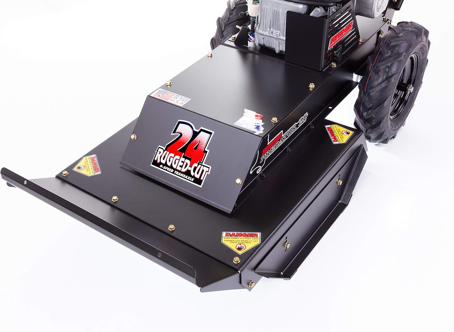 WRC11524BS- Swisher Predator 11.5 HP 24 in. Walk Behind Rough Cut Mower