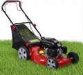 3 in 1 Gas Lawn Mower 141cc - Self Propelled Lawnmower & Walk-Behind Gas Push Mower Dual Option, with 50l Grass Bag Big Wheels, Lawn Mower Gas, Gas Mower for All Season Landscaping (Upgraded 01)