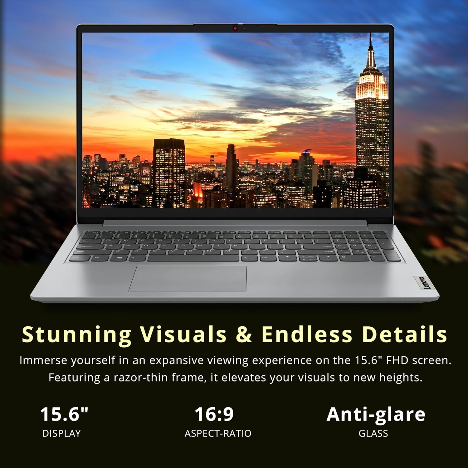 Lenovo IdeaPad 1i 15.6' FHD Business Laptop, Intel i5-1235U, 40GB RAM, 1.28TB Storage(1TB SSD+288GB Docking Station Set), Intel Iris Xe Graphics, Num Pad, 720p Webcam, WiFi 6, Win 11 Pro, Gray