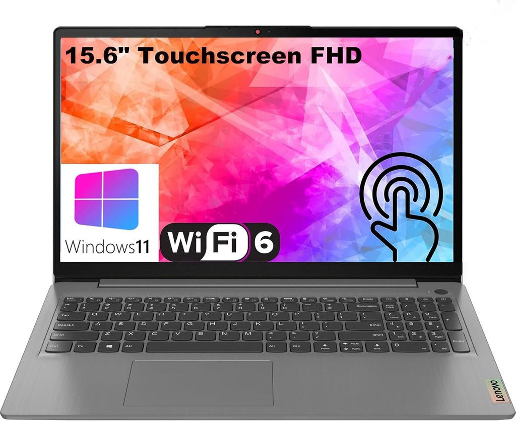 Lenovo IdeaPad 3i 15.6' Touchscreen FHD Laptop Computer, Intel Core i3-1115G4 (Beat i5-10210U), 16GB DDR4 RAM, 256GB PCIe SSD, WiFi 6, Bluetooth 5.1, Arctic Grey, Windows 11 S