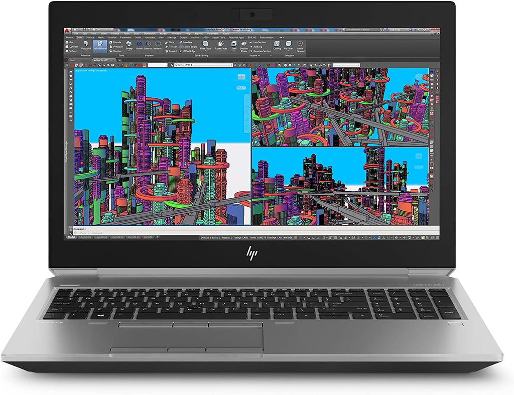 HP Zbook 15 G5 15.6' Laptop Core i7-8850H 2.60 GHz 32GB RAM 256GB Solid State Drive Windows 11 Pro (Renewed)