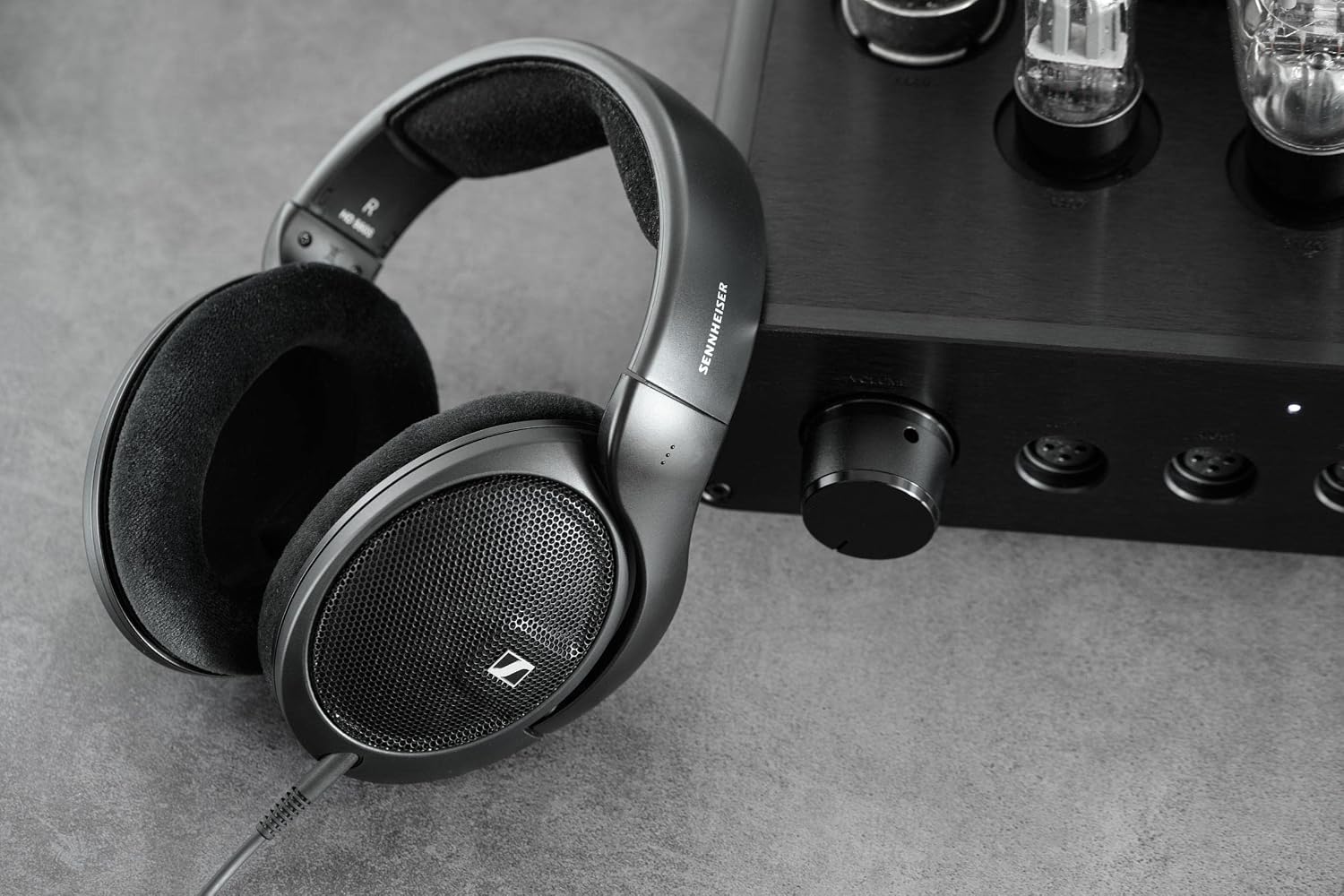 Sennheiser HD 560 S Over-The-Ear Audiophile Headphones - Neutral Frequency Response, E.A.R. Technology for Wide Sound Field, Open-Back Earcups, Detachable Cable, (Black) (HD 560S) HD 560S (Renewed)