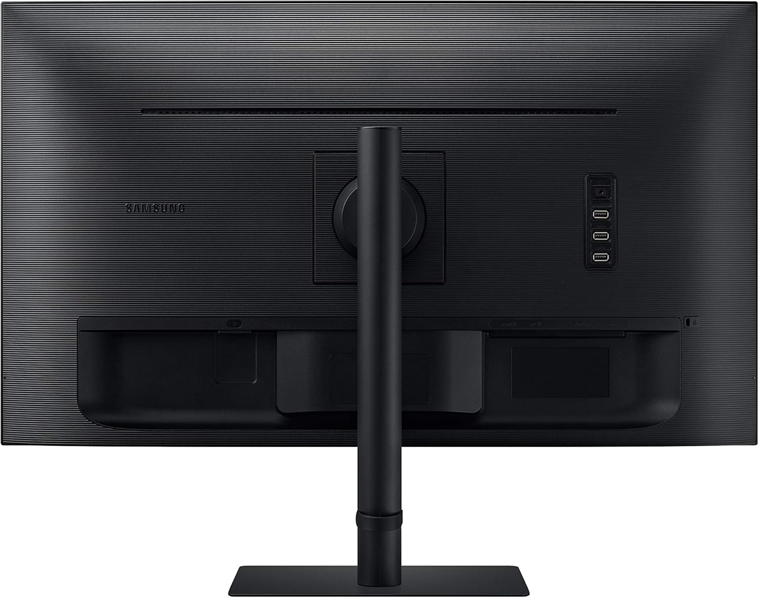 Samsung S60UA Series 27 Inch QHD 2540x1440 Computer Monitor, IPS 75 Hz HDR10 USB-C, DP Daisy Chain, HDMI, USB 3.0 Hub 3-Yr WRNTY (LS27A600UUNXGO)