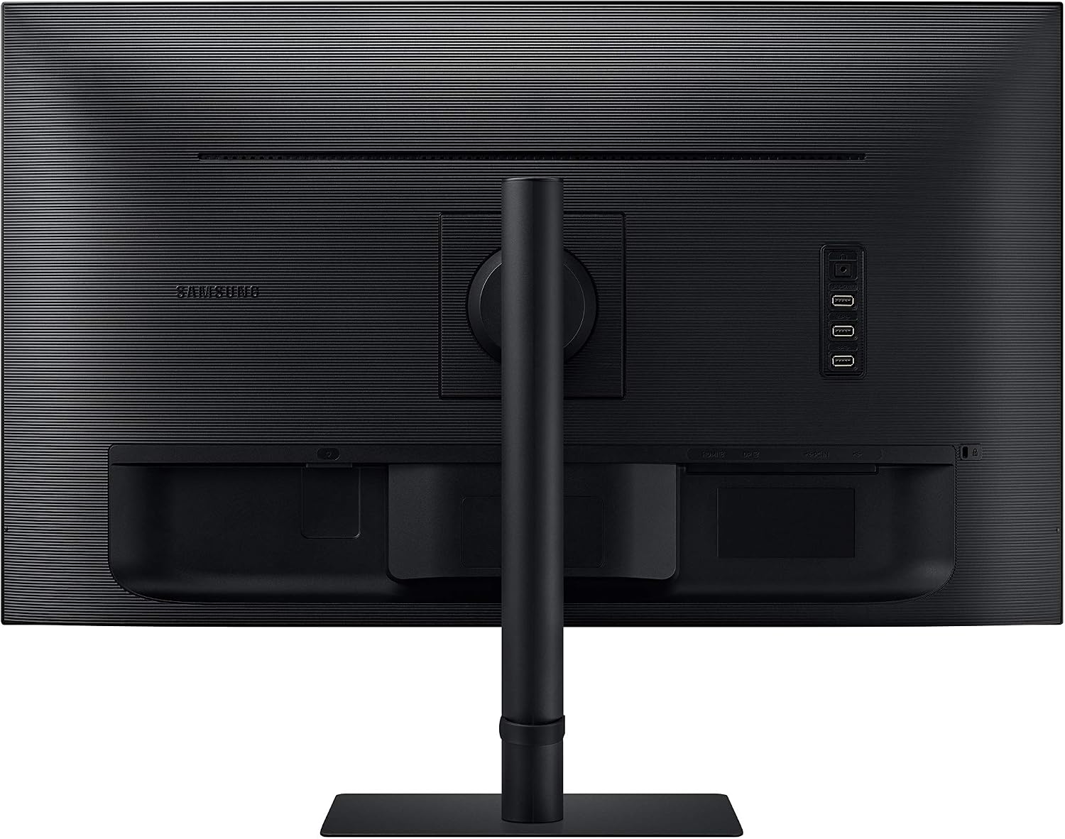 Samsung ViewFinity S60A Series 32-Inch WQHD (2560x1440) Computer Monitor, 75Hz, HDMI, DisplayPort, HDR10 (1 Billion Colors), Height Adjustable Stand, TUV-Certified (LS32A600NANXGO)