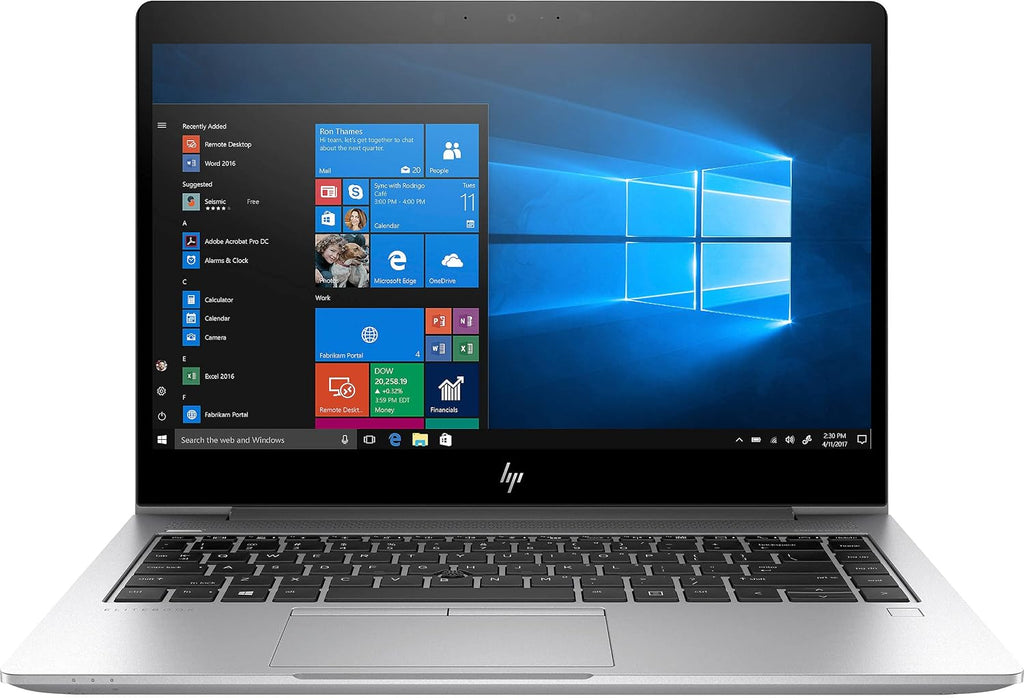 HP Elitebook 840 G6 Laptop, Intel Core i7-8565U (1.8GHz, 4 Core), 16 GB RAM, 256 GB SSD, 1920 x 1080p, Windows 11 Professional, (Renewed)