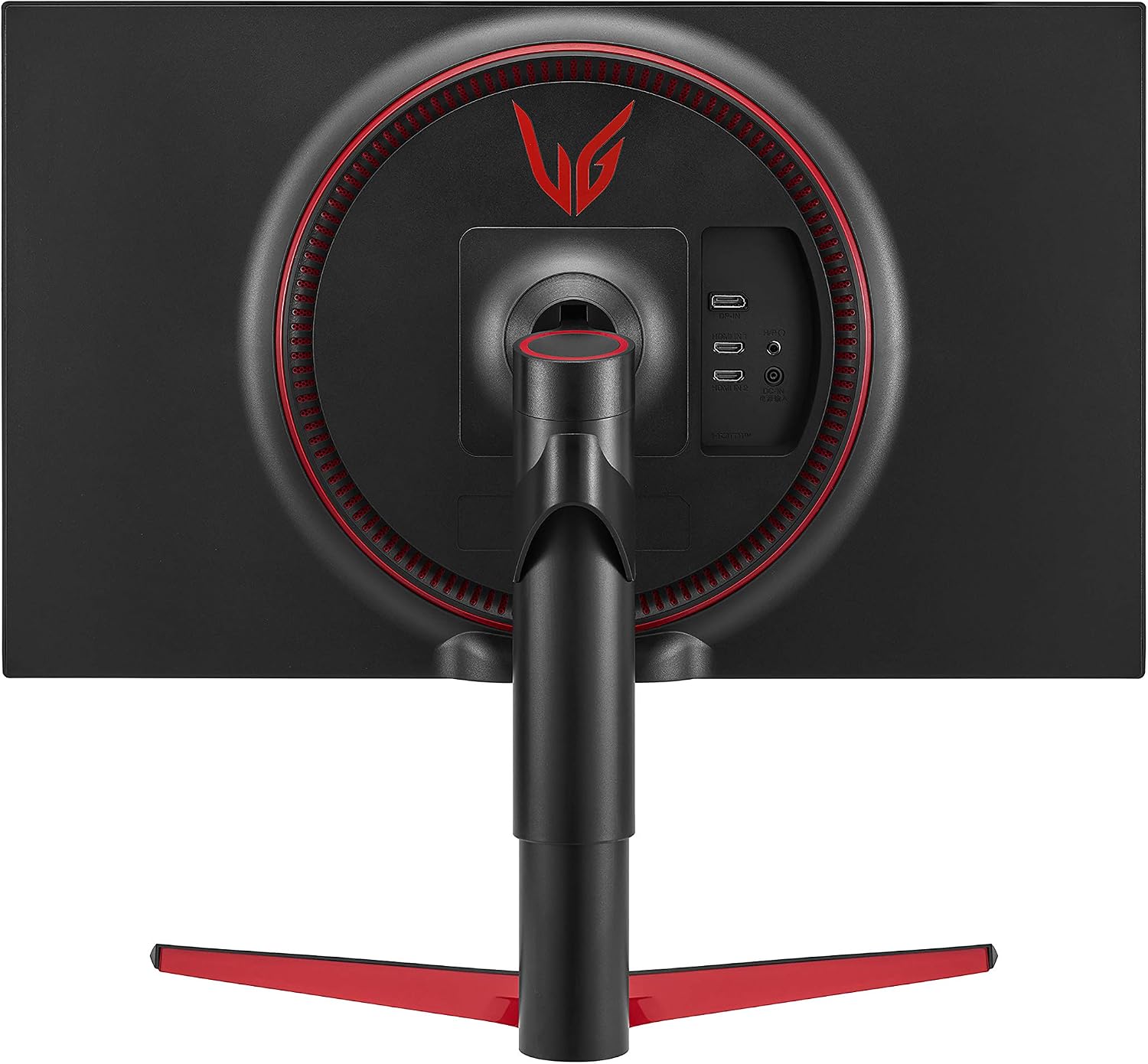 LG 27GL83A-B 27-Inch Ultragear QHD 2560 x 1440 IPS Gaming Monitor, 144Hz, 1ms (GtG), NVIDIA G-SYNC, AMD FreeSync, HDR10, HDMI, DisplayPort, Tilt/Height/Pivot Adjustable Stand, Black