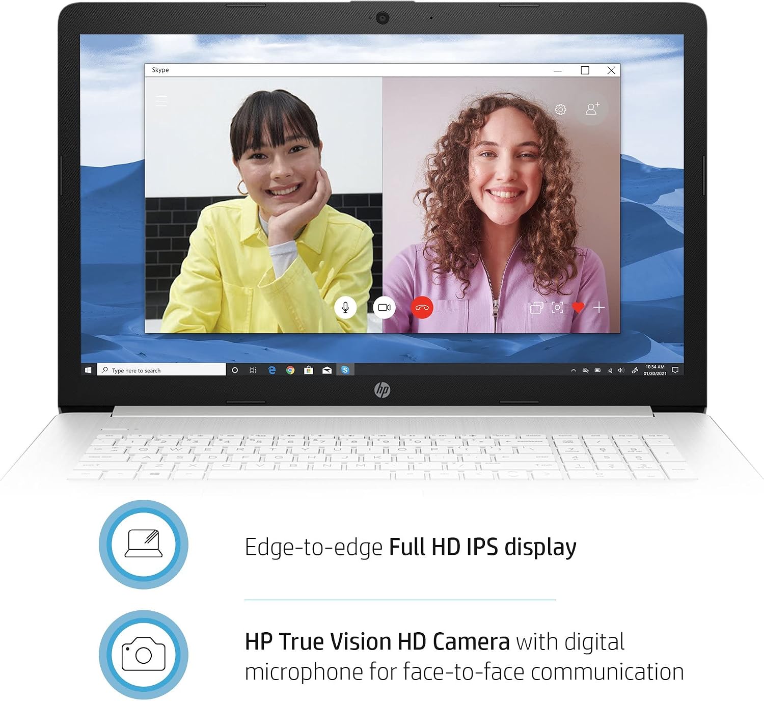 New 2022 HP 17.3' FHD IPS Display, 11th Gen Intel Core i5-1135G7(Beats i7-8500), Windows 11 Home, 8GB RAM, 512GB SSD, Wi-Fi 5, Bluetooth, HDMI, Webcam