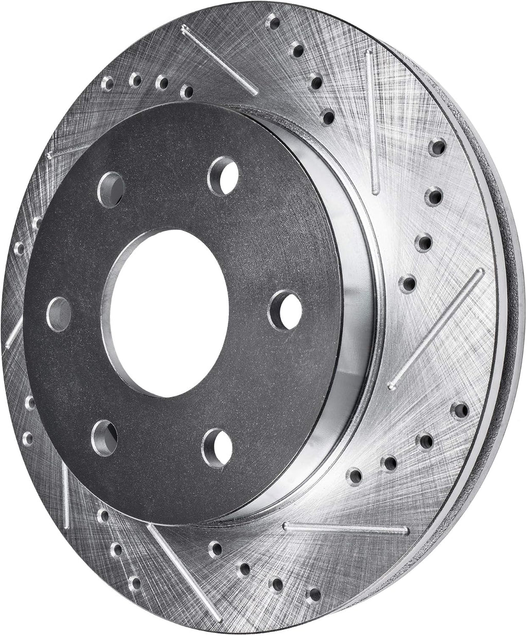 Detroit Axle - Front Brake Kit for 2011-2024 Nissan TITAN 2012-2015 Armada, Drilled and Slotted Brake Rotors Ceramic Brakes Pads Replacement : 13.78'' inch Rotors