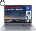 Lenovo ThinkBook 16 G6 16' FHD+ Laptop Computer, 13th Gen Intel 14-Core i7-13700H, 32GB DDR5 RAM, 1TB PCIe SSD, WiFi 6, Bluetooth 5.2, Backlight Keyboard, Fingerprint Reader, Windows 11 Pro, Tilsiy