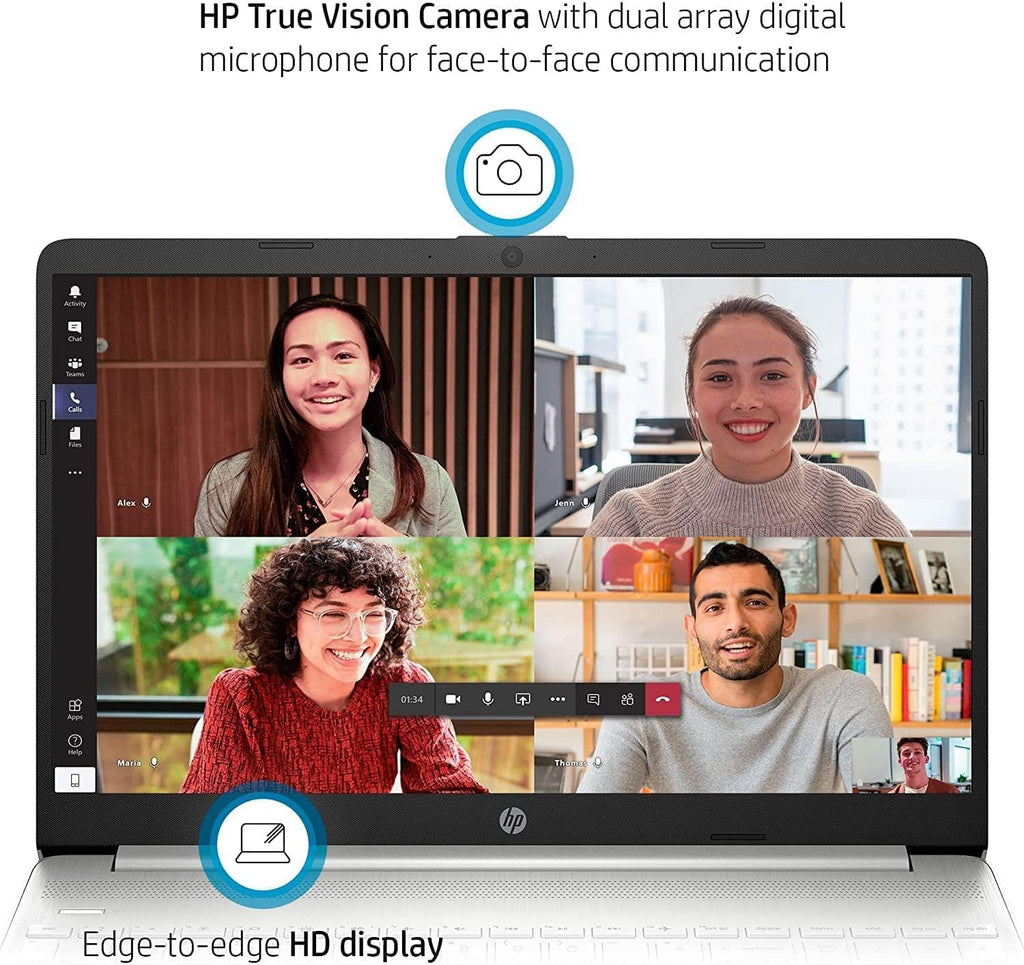 HP 15.6 FHD IPS Flagship Laptop, 11th Gen Intel 4-Core i5-1135G7(Up to 4.2GHz, Beat i7-1060G7), 16GB RAM, 256GB PCIe SSD, Iris Xe Graphics, Bluetooth, WiFi, Win11.ELMTech