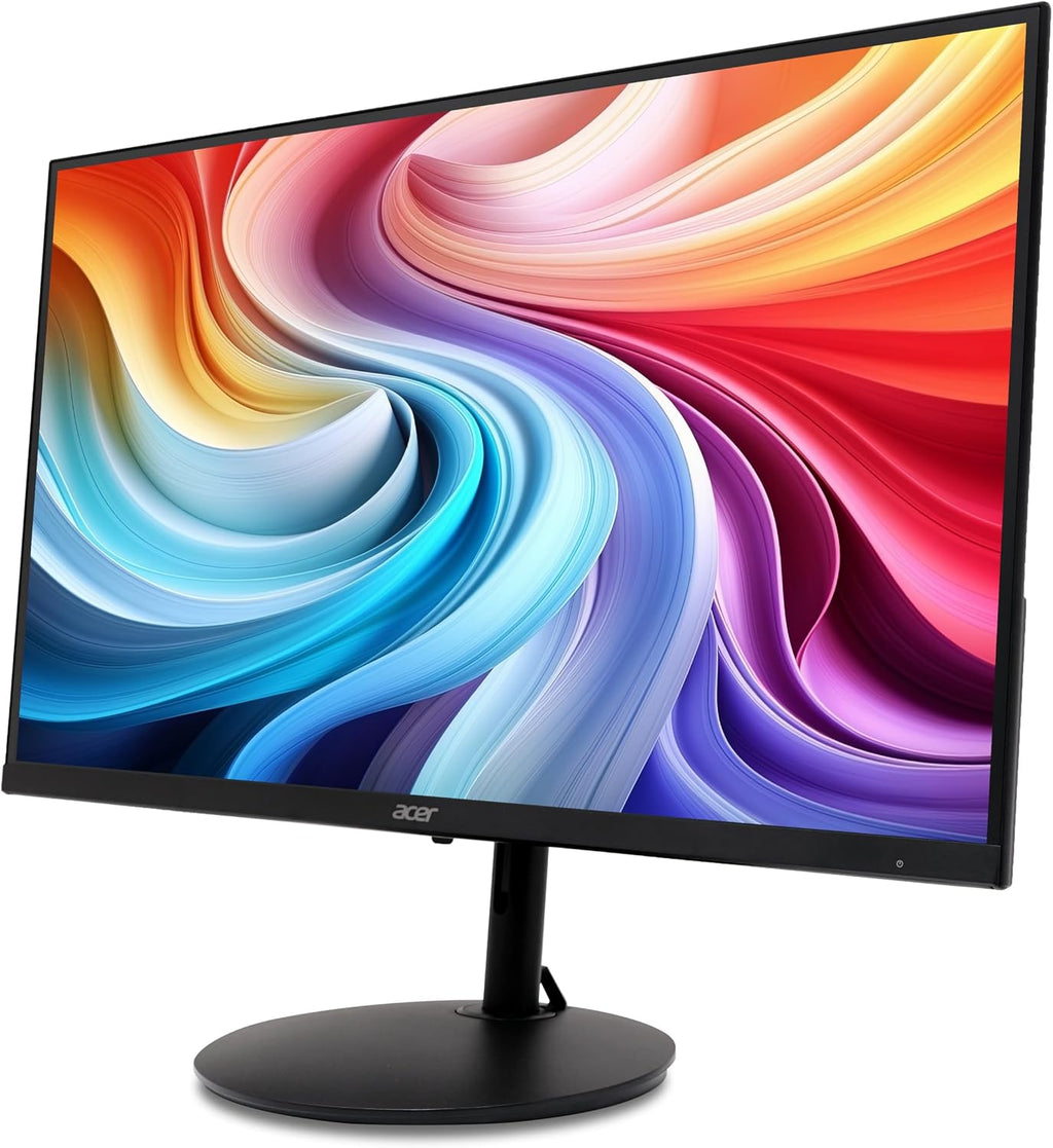Acer SH242Y G0bih 23.8' IPS Full HD (1920 x 1080) Ultra-Thin Gaming Office Monitor | Adaptive-Sync Support (FreeSync Compatible) | Up to 120Hz Refresh | 1ms (VRB) | Adjustable Stand | HDMI & VGA Ports