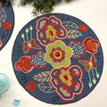 Enliven Set of 6 Handmade Placemats 14 Inch | Lightweight Decorative Dining Table Mats for Wedding, Party & Everyday Use | Easy to Clean Multicolor Placemats